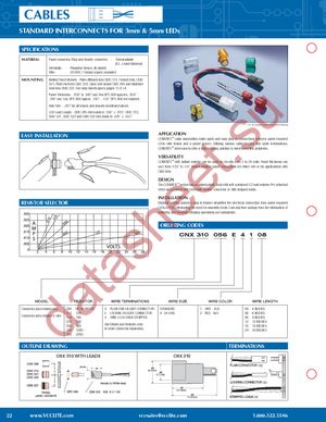 CNX310033 datasheet  